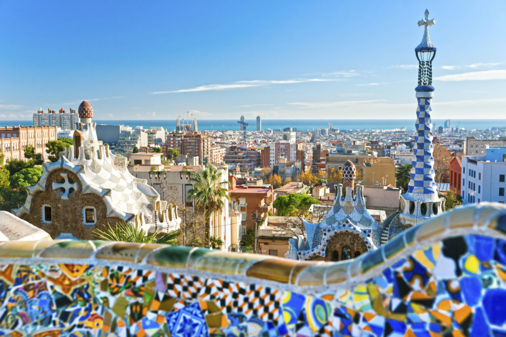 Parc Güell, Barcelona, Spain 